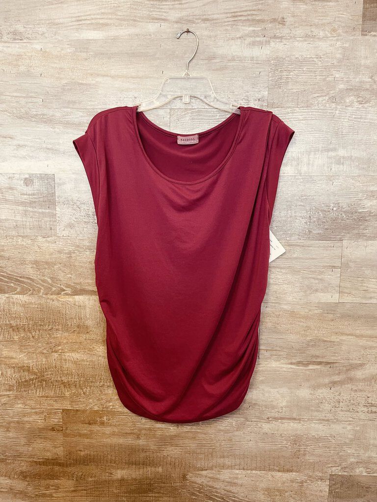 (1X) Ragdoll Purple Maternity Top Womens