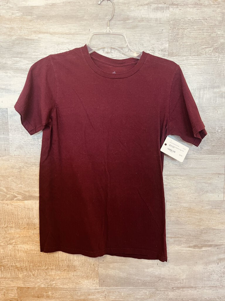 (Small) Adidas Maroon Logo Tee Men's