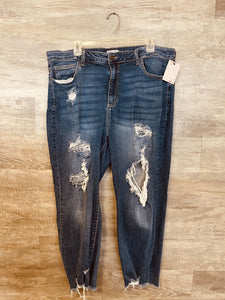 (22) Ms Cello Distressed Jeans Women's