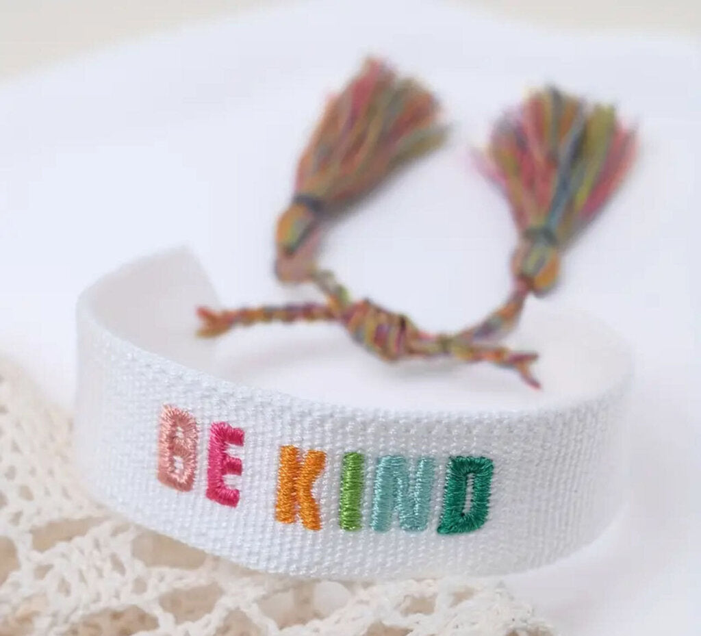 Be Kind Tassle Bracelet