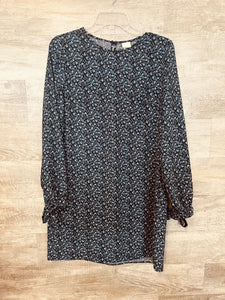 (6) H&M Navy Floral Dress Womens