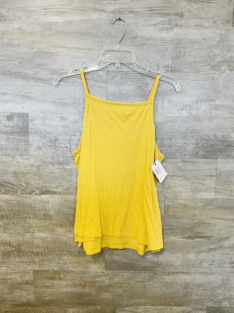 (L) Old Navy Yellow Tank Womens