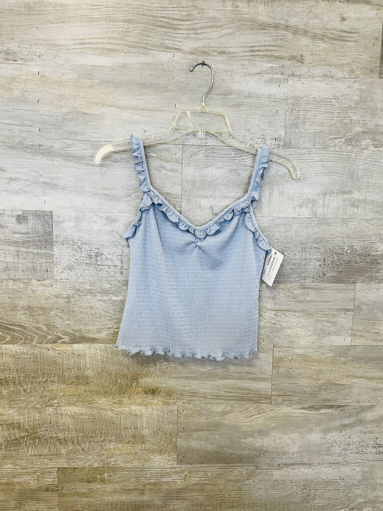 (S) Altar'd State Light Blue Tank Crop Womens