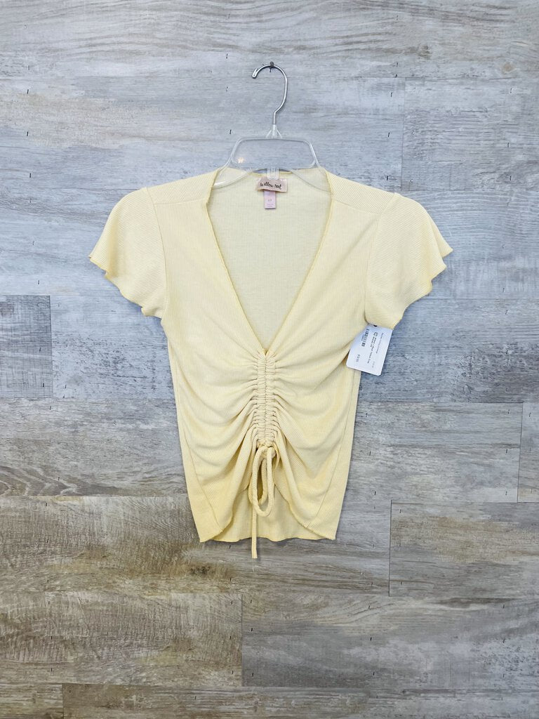 (XS) Willow + Root Yellow Crop Top Women