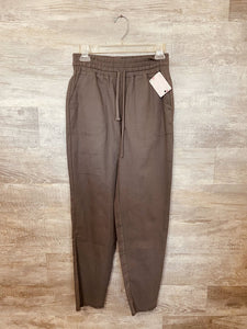 (M) New In Grey Raw Hem Joggers Womens