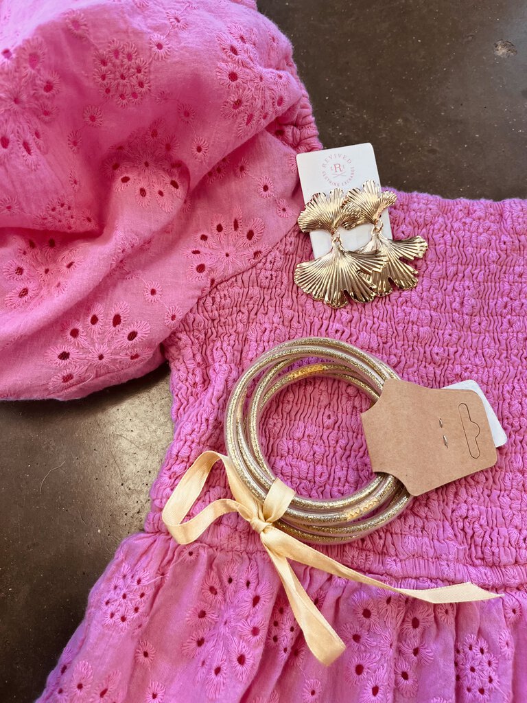 Gold Sparkle Bangles