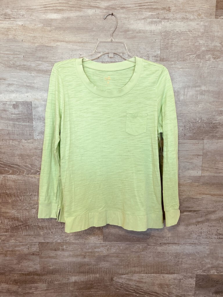 (M) Belle Neon Green Long Sleeve Womens