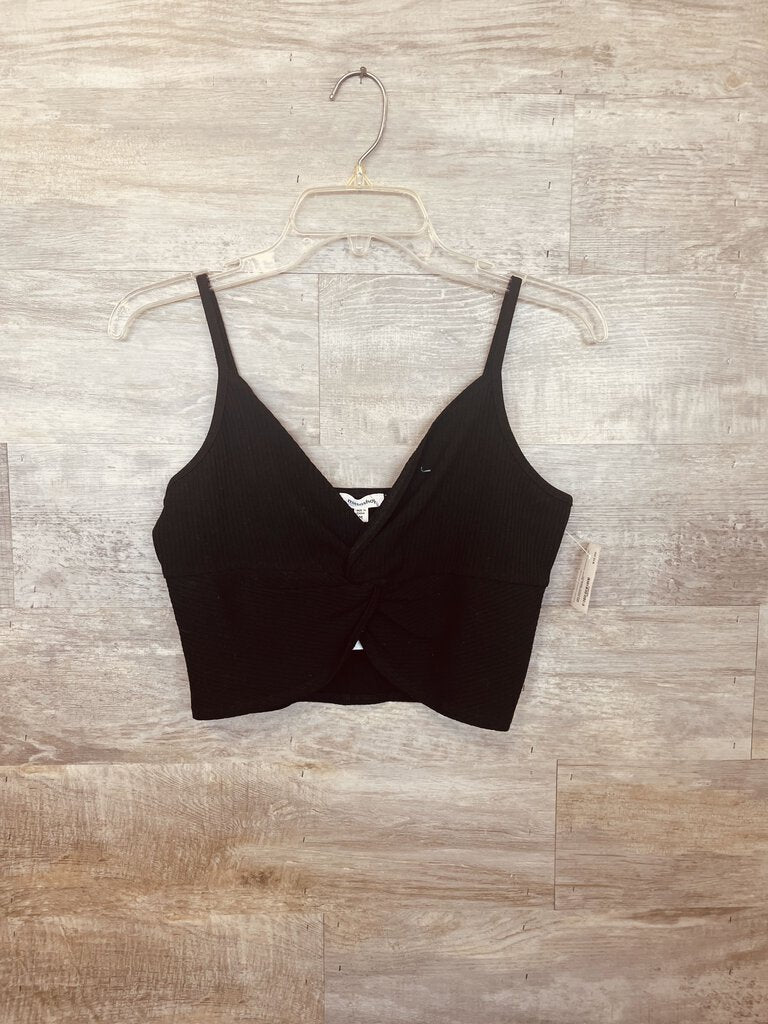 (M) Mittoshop Black Knotted Tank Womens