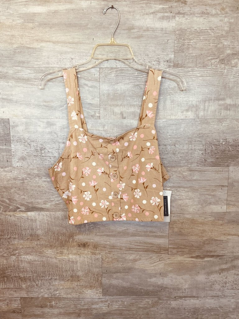 (XL) BP Brown Cropped Tank Women's
