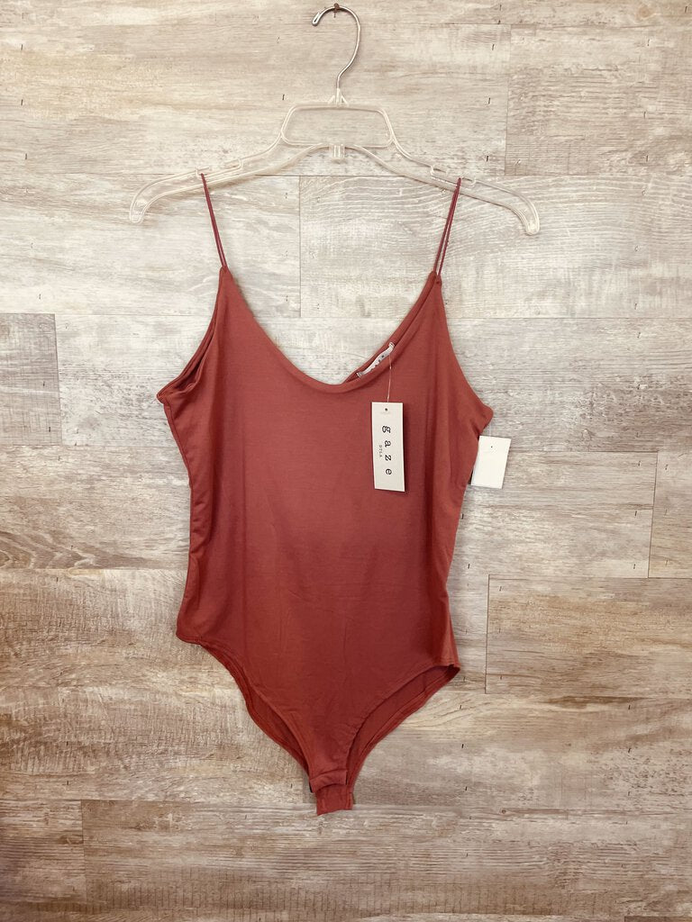 (M) Gaze Mauve Bodysuit Women's
