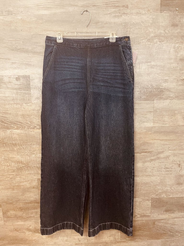 (13) KanCan Dark Wide Leg Jeans Womens