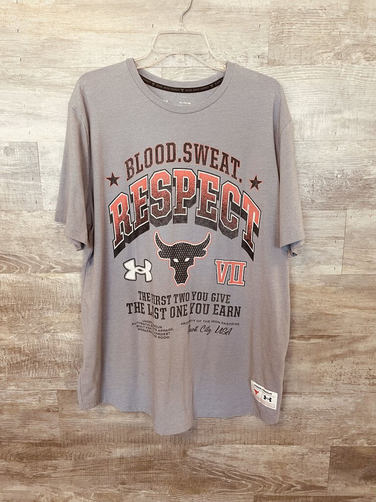 (XL) Under Armour Blood Sweat Graphic Tee Men's