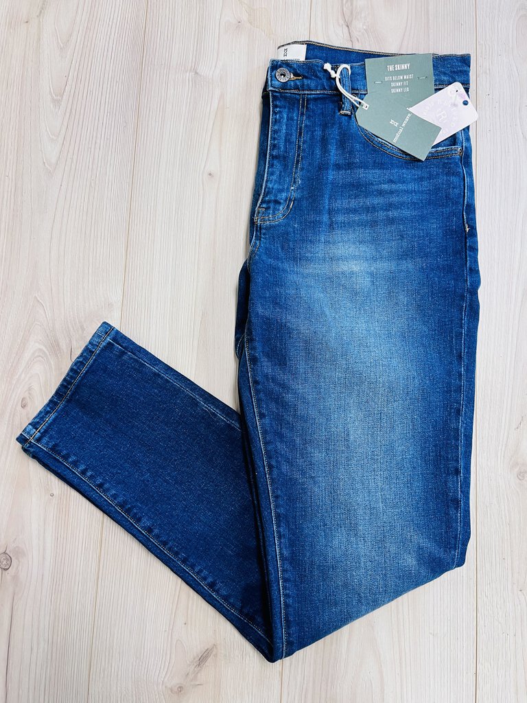 (34x32) Mutual Weave Dark Skinny JeansMens