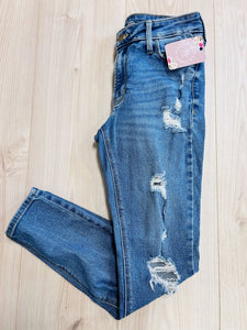 (4) Old Navy Distressed Jeans Wommens