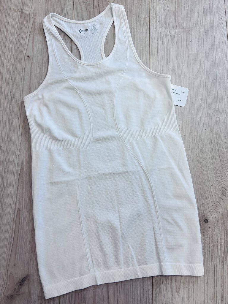(S) Zyia White Tank Womens