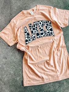Amen Cowprint Tee